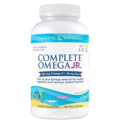 Nordic Naturals Complete Omega Junior 283mg Lemon Mini Softgels 180