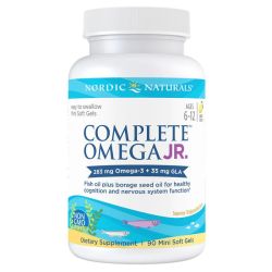 Nordic Naturals Complete Omega Junior 283mg Lemon Mini Softgels 90