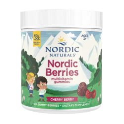 Nordic Naturals Nordic Berries Multivitamin Cherry Berry Gummies 120
