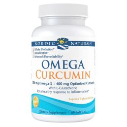 Nordic Naturals Omega Curcumin 1200mg Softgels 60