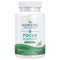 Nordic Naturals Omega Focus with Citicoline & Bacopa Monnieri Extract 1280mg Softgels 60