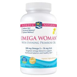 Nordic Naturals Omega Woman 500mg Softgels 120