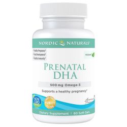 Nordic Naturals Prenatal DHA Vegan 500mg Softgels 60