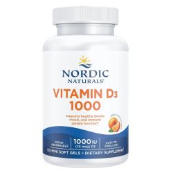 Nordic Naturals Vitamin D3 1000iu Orange Softgels 120