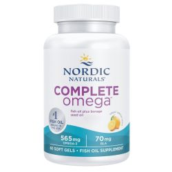 Nordic Naturals Complete Omega 565mg Lemon Softgels 60