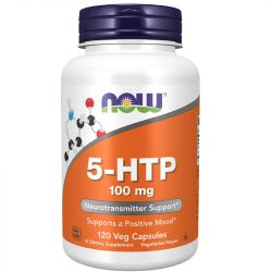 NOW Foods 5-HTP 100mg Capsules 120