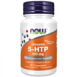 NOW Foods 5-HTP 100mg Chewables 90