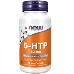 NOW Foods 5-HTP 50mg Capsules 90