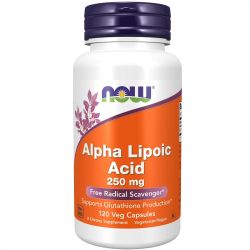 NOW Foods Alpha Lipoic Acid 250mg Capsules 120