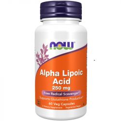 NOW Foods Alpha Lipoic Acid 250mg Capsules 60