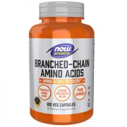 NOW Foods BCAA Branched Chain Amino Acids Capsules 120