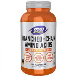 NOW Foods BCAA Branched Chain Amino Acids Capsules 240