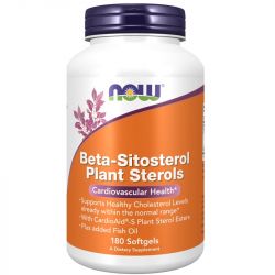 NOW Foods Beta-Sitosterol Plant Sterols Softgels 180