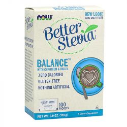 NOW Foods BetterStevia Balance with Chromium & Inulin 100