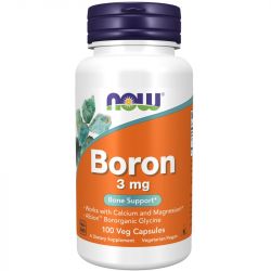 NOW Foods Boron 3mg Capsules 100