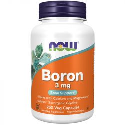 NOW Foods Boron 3mg Capsules 250