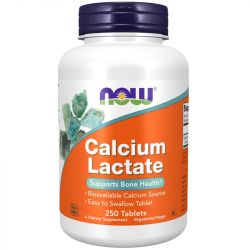 NOW Foods Calcium Lactate Tablets 250