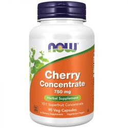NOW Foods Cherry Concentrate 750mg Capsules 90
