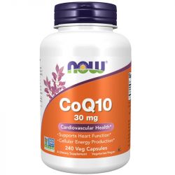 NOW Foods CoQ10 30mg Capsules 240