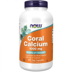 NOW Foods Coral Calcium 1000mg Capsules 250