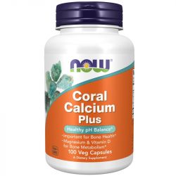 NOW Foods Coral Calcium Plus Capsules 100