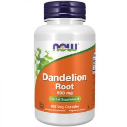 NOW Foods Dandelion Root 500mg Capsules 100