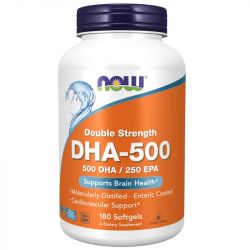 NOW Foods DHA-500 500DHA/250EPA Softgels 180