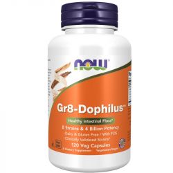 NOW Foods Gr8-Dophilus Capsules 120