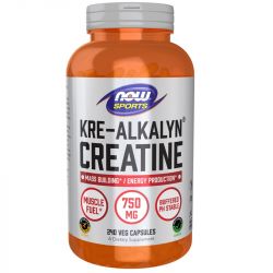 NOW Foods Kre-Alkalyn Creatine Capsules 240