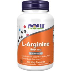 NOW Foods L-Arginine 500mg Capsules 250