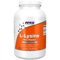 NOW Foods L-Lysine 1000mg Powder 454g
