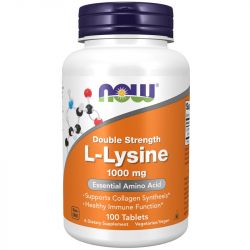NOW Foods L-Lysine 500mg Capsules 100