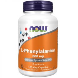 NOW Foods L-Phenylalanine 500mg Capsules 120