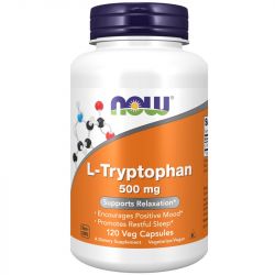 NOW Foods L-Tryptophan 500mg Capsules 120
