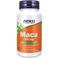 NOW Foods Maca 500mg Capsules 100