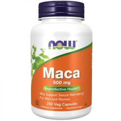 NOW Foods Maca 500mg Capsules 250