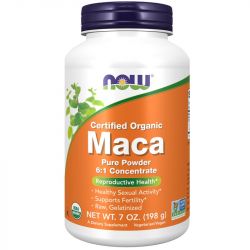 NOW Foods Maca 6:1 Concentrate Pure Powder 198g