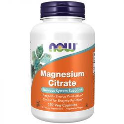 NOW Foods Magnesium Citrate 400mg Capsules 120