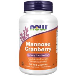 NOW Foods Mannose Cranberry Capsules 90

