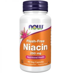 NOW Foods Niacin Flush-Free 250mg Capsules 90
