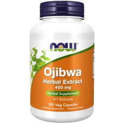 NOW Foods Ojibwa Herbal Extract 450mg Capsules 180
