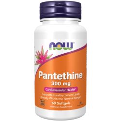 NOW Foods Pantethine 300mg Softgels 60
