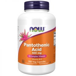 NOW Foods Pantothenic Acid 500mg Capsules 250
