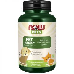 NOW Foods Pets Pet Allergy Chew Tabs 75
