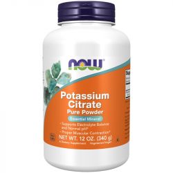 NOW Foods Potassium Citrate Pure Powder 340g
