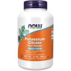 NOW Foods Potassium Citrate Pure Powder 340g