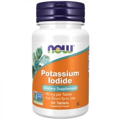 NOW Foods Potassium Iodide 30mg Tablets 60
