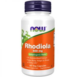 NOW Foods Rhodiola 500mg Capsules 60
