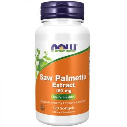 NOW Foods Saw Palmetto Extract 160mg Softgels 120
