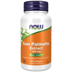 NOW Foods Saw Palmetto Extract 160mg Softgels 120
